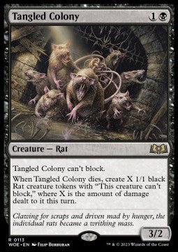 Tangled Colony WOE-113 Rare Excellent Englisch