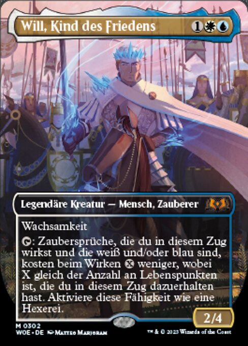 Will, Kind des Friedens XWOE-302 Mythic Excellent Deutsch
