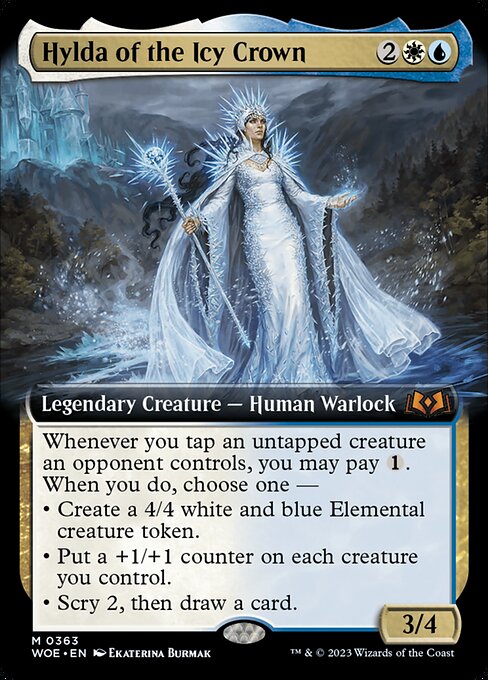Hylda von der Eiskrone XWOE-363 Mythic Near Mint Englisch Foil