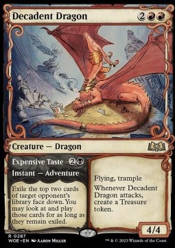 Decadent Dragon // Expensive Taste XWOE-287 Rare Near Mint Englisch