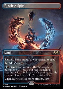 Restless Spire XWOE-306 Rare Near Mint Englisch Foil