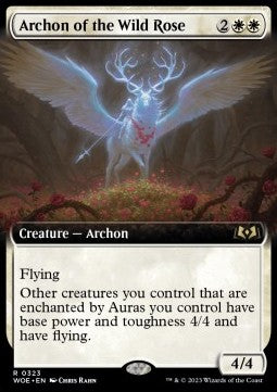 Archon der Wilden Rose XWOE-323 Rare Near Mint Deutsch Foil