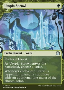 Utopia-Ausbreitung WOT-63 Uncommon Near Mint Englisch
