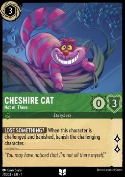 Grinsekatze - Nicht ganz da 1TFC-71 Uncommon Boosterfrisch Deutsch
