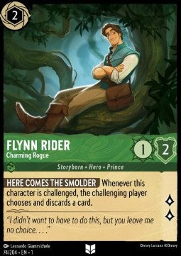Flynn Rider - Charmanter Gauner 1TFC-74 Uncommon Near Mint Deutsch Foil