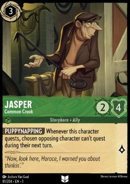 Jasper - Gewöhnlicher Ganove 1TFC-81 Uncommon Boosterfrisch Deutsch