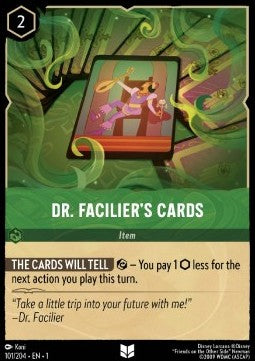 Dr. Faciliers Karten 1TFC-101 Uncommon Boosterfrisch Deutsch
