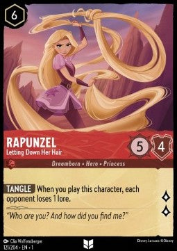 Rapunzel - Lässt ihr Haar herunter 1TFC-121 Uncommon Boosterfrisch Deutsch