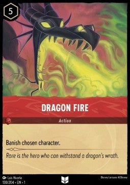 Drachenfeuer 1TFC-130 Uncommon Boosterfrisch Deutsch