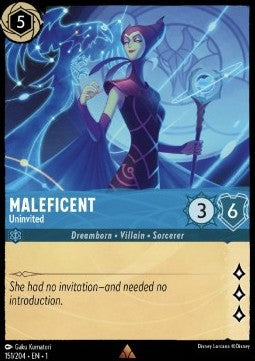 Malefiz - Nicht eingeladen 1TFC-151 Rare Near Mint Deutsch