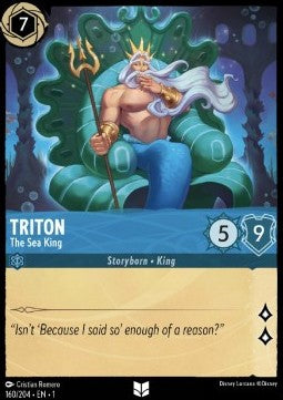 Triton - König Triton 1TFC-160 Uncommon Boosterfrisch Deutsch