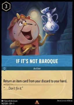Ist Es Nicht Barock 1TFC-162 Rare Boosterfrisch Deutsch Foil