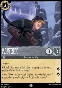 Kristoff - Offizieller Eismeister 1TFC-182 Common Boosterfrisch Deutsch