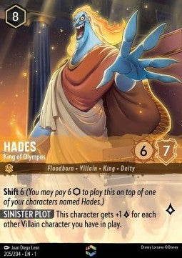 Hades - König des Olymps (V.2) 1TFC-205 Enchanted Excellent Deutsch Foil