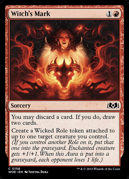 Witch's Mark WOE-158 Common Near Mint Englisch Foil