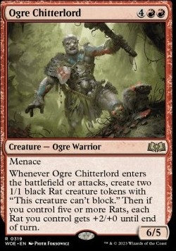 Ogre Chitterlord (V.1) XWOE-319 Rare Near Mint Englisch
