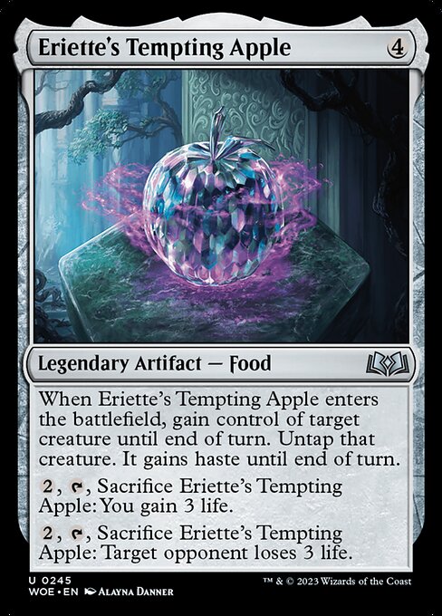 Eriette's Tempting Apple WOE-245 Uncommon Near Mint Englisch Foil
