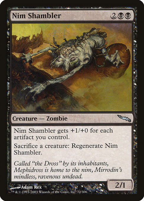 Nim Shambler MRD-72 Uncommon Excellent Englisch Foil