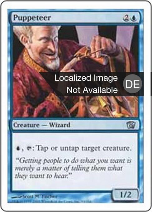 Marionettenkönig 8ED-94 Uncommon Light Played Deutsch