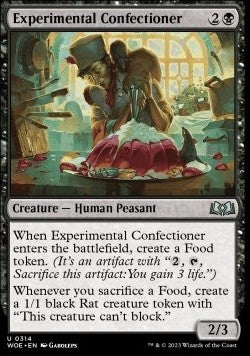 Experimental Confectioner XWOE-314 Uncommon Near Mint Englisch Foil