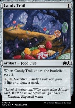 Candy Trail WOE-243 Common Near Mint Englisch Foil
