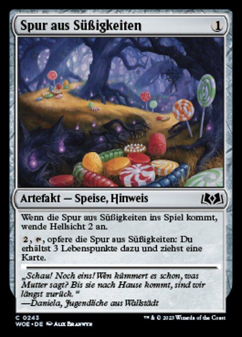 Spur aus Süßigkeiten WOE-243 Common Near Mint Deutsch