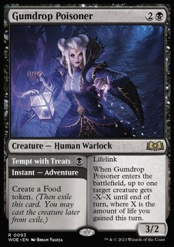 Gumdrop Poisoner // Tempt with Treats WOE-93 Rare Near Mint Englisch