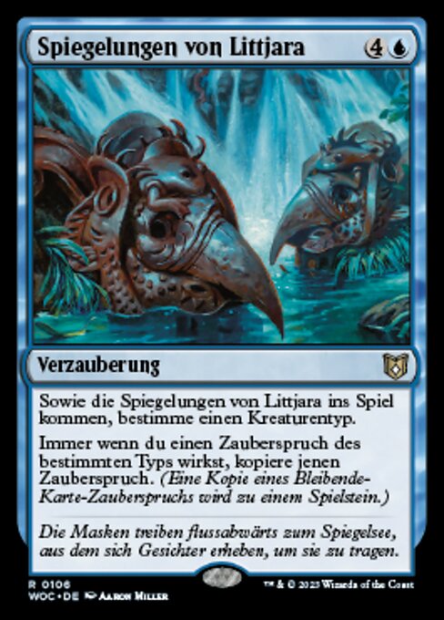 Spiegelungen von Littjara WOC-106 Rare Near Mint Deutsch