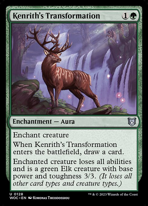 Kenrith's Transformation WOC-128 Uncommon Near Mint Englisch