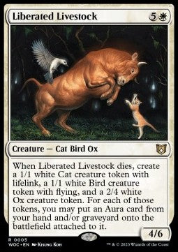 Liberated Livestock WOC-5 Rare Good Englisch
