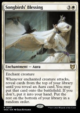 Songbirds' Blessing WOC-7 Rare Near Mint Englisch