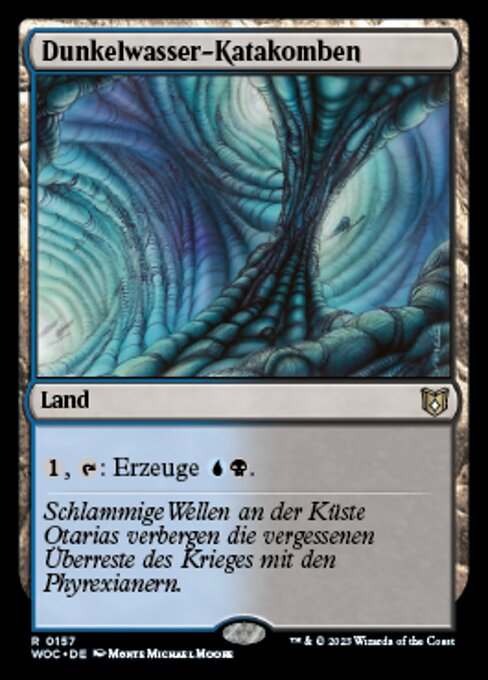Dunkelwasser-Katakomben WOC-157 Rare Excellent Deutsch