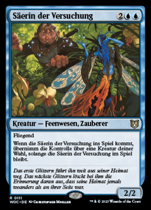 Säerin der Versuchung WOC-111 Rare Excellent Deutsch