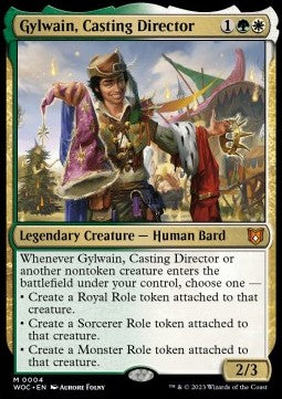 Gylwain der Theaterdirektor WOC-4 Mythic Near Mint Englisch Foil