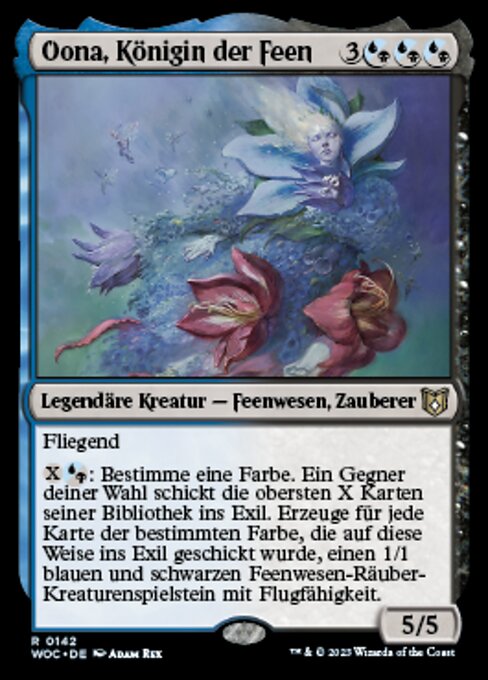 Oona, Königin der Feen WOC-142 Rare Near Mint Deutsch
