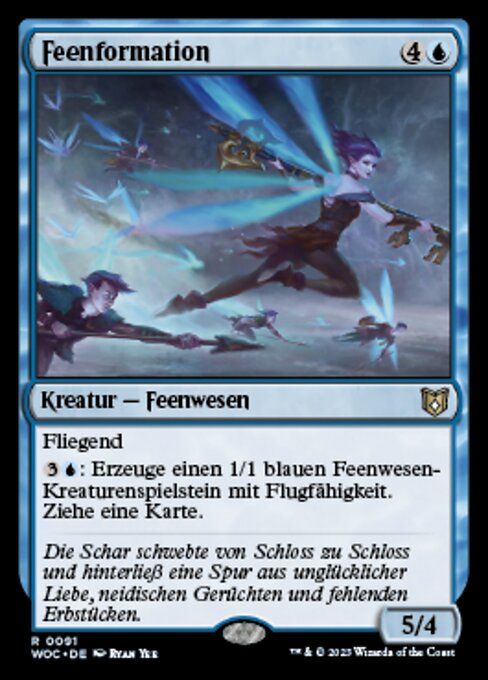 Feenformation WOC-91 Rare Near Mint Deutsch