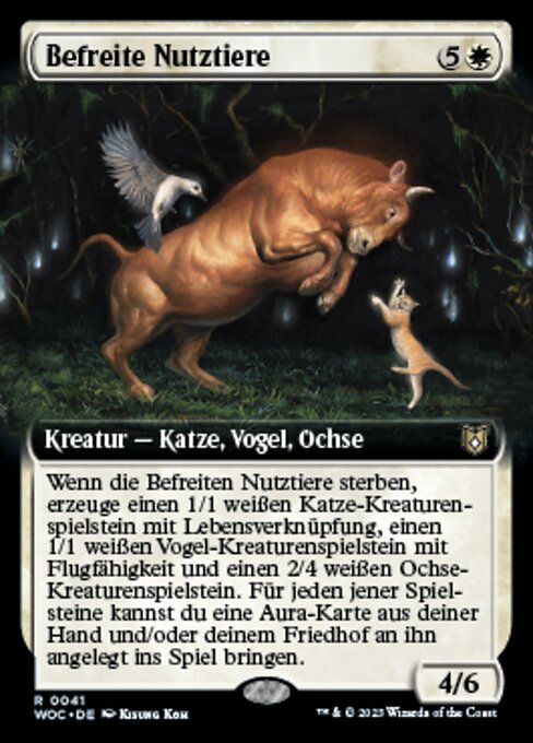 Befreite Nutztiere XWOC-41 Rare Near Mint Deutsch
