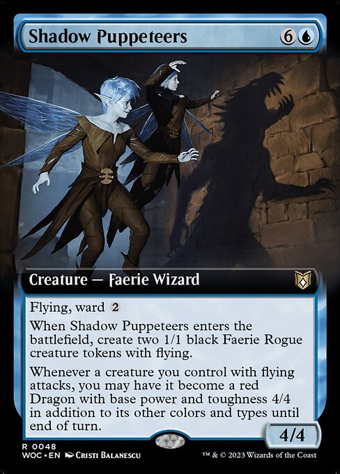 Shadow Puppeteers XWOC-48 Rare Near Mint Englisch