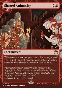 Geteilte Abneigung WOT-49 Rare Excellent Deutsch Foil