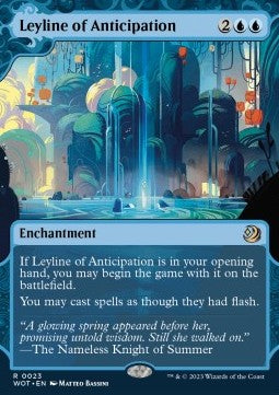 Leyline of Anticipation WOT-23 Rare Near Mint Englisch Foil