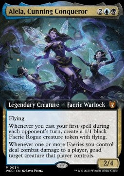 Alela, listige Eroberin XWOC-34 Mythic Excellent Deutsch Foil