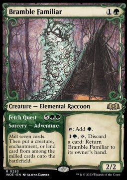 Bramble Familiar // Fetch Quest XWOE-283 Rare Near Mint Englisch