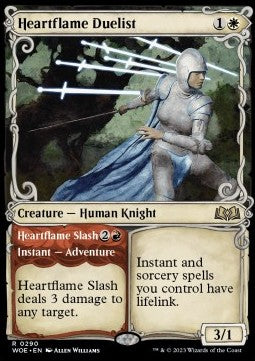 Heartflame Duelist // Herzflammenstreich XWOE-290 Rare Near Mint Deutsch
