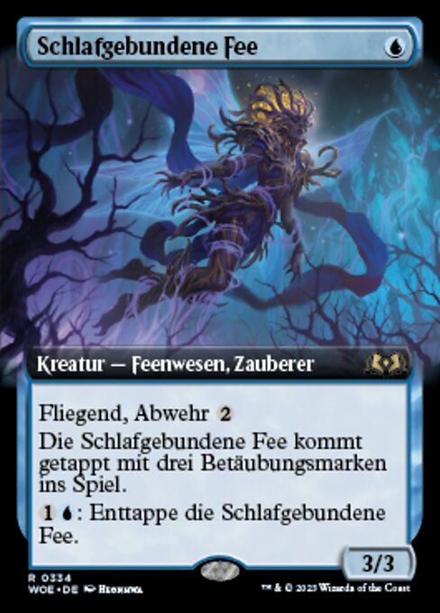 Schlafgebundene Fee XWOE-334 Rare Excellent Deutsch