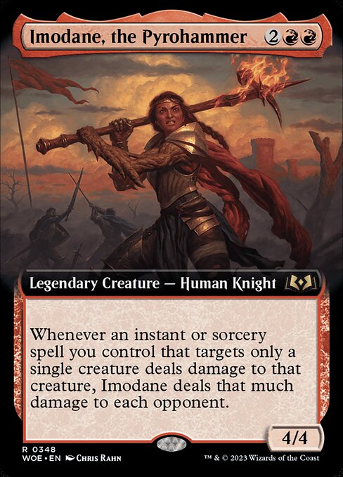 Imodane Pyrohammer XWOE-348 Rare Near Mint Englisch Foil