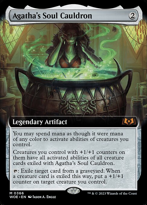 Agathas Seelenkessel XWOE-366 Mythic Near Mint Englisch