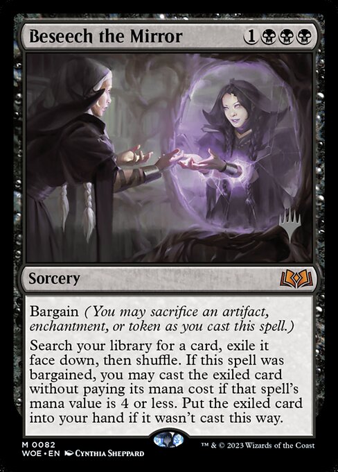 Beseech the Mirror (V.2) PWOE-82 Mythic Near Mint Englisch