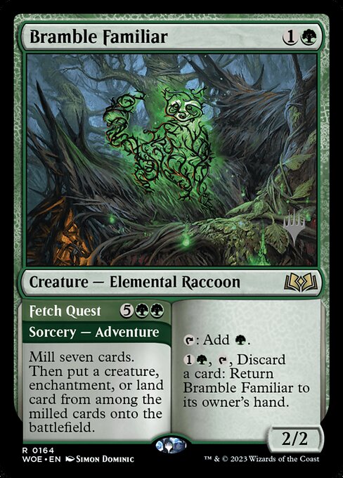 Bramble Familiar // Apportieraufgabe (V.2) PWOE-164 Rare Excellent Deutsch