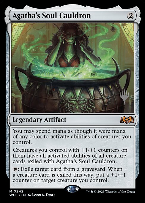 Agathas Seelenkessel (V.2) PWOE-242 Mythic Near Mint Deutsch