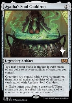 Agatha's Soul Cauldron PWOE-242 Mythic Near Mint Englisch